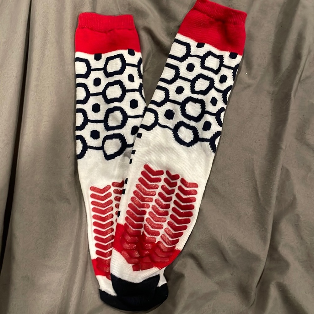 USED cute grip socks.
